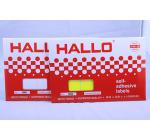 HALLO LABEL STICKER(WHITE)